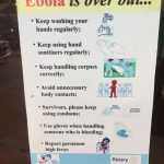 Lesson learned: Ebola vs. Corona